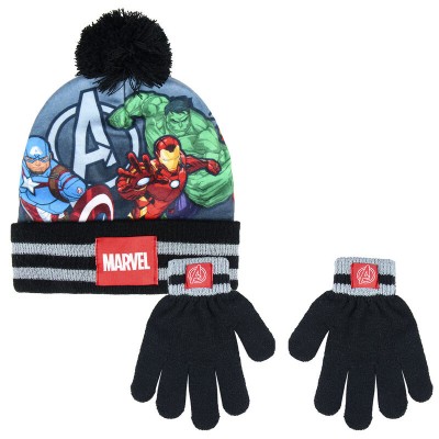 Conjunto gorro guantes Vengadores Avengers Marvel