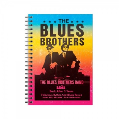 Cuaderno A5 Band The Blues Brothers