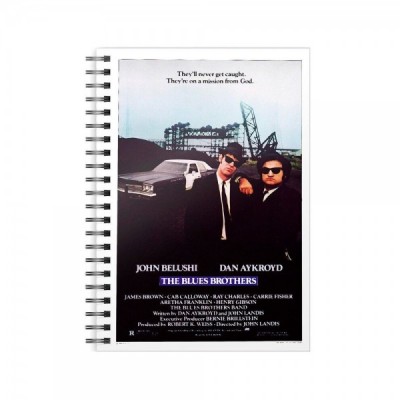 Cuaderno A5 Mission From God The Blues Brothers