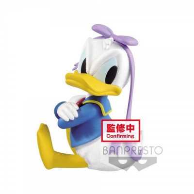 Figura Donald Duck Fluffy Puffy Disney B 10cm