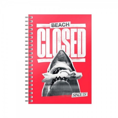 Cuaderno A5 Beach Closed Jaws 1975