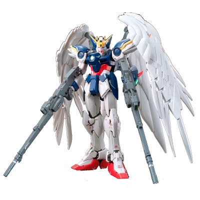 Figura Model Kit XXXG-00W0 Wing Gundam Zero Mobile Suit Gundam