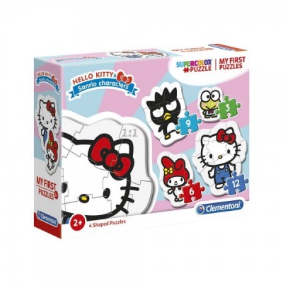 Puzzle My First Puzzle Hello Kitty 3-6-9-12pzs