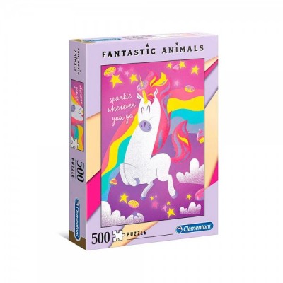 Puzzle Unicorn Fantastic Animals 500pzs
