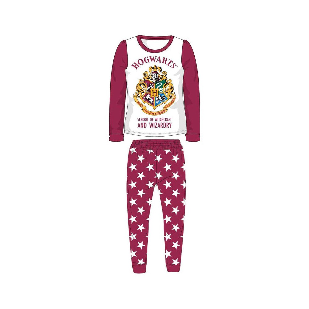 Pijama Harry Potter niña interlock algodon