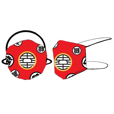 Mascarilla reutilizable Logo Red Dragon Ball