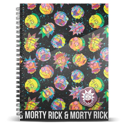 Cuaderno A4 Rick and Morty