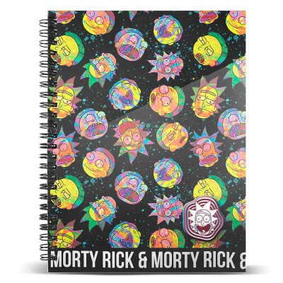 Cuaderno A5 Rick and Morty