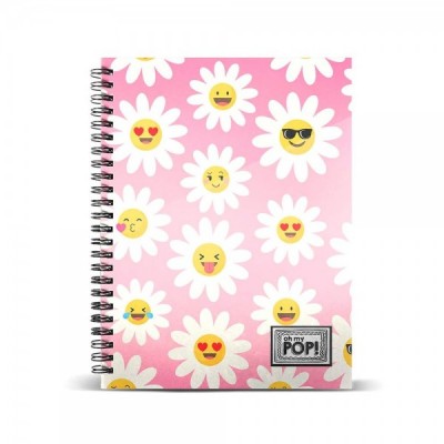 Cuaderno A4 Oh My Pop Happy Flower