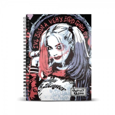 Cuaderno A4 Harley Quinn DC Comics