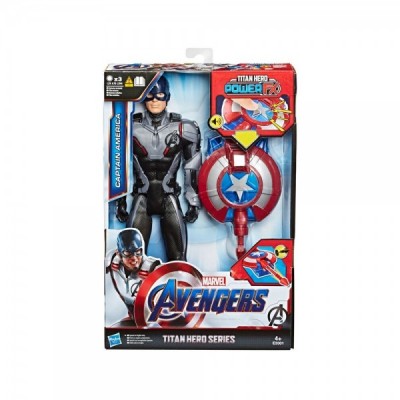 Figura Titan Power FX Capitan America Vengadores Avengers Marvel 30cm