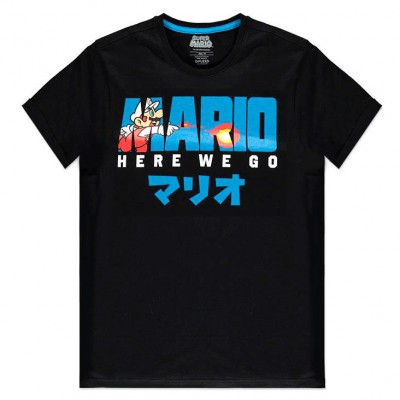 Camiseta Fire Mario Super Mario Nintendo