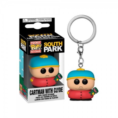 Llavero Pocket POP South Park Cartman with Clyde