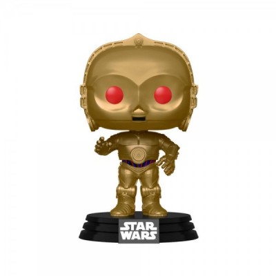 Figura POP Star Wars Rise of Skywalker C-3PO Red Eyes Metallic