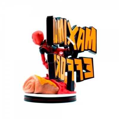 Figura diorama Maximo Esfuerzo Deadpool Marvel 14cm