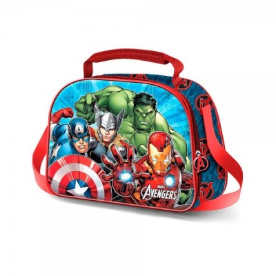 Bolsa portameriendas 3D Vengadores Avengers Marvel