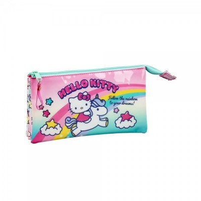 Portatodo Hello Kitty Candy Unicorn triple