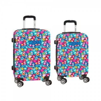 Set 2 maletas trolley ABS Moos Corgi 4r 55/63cm