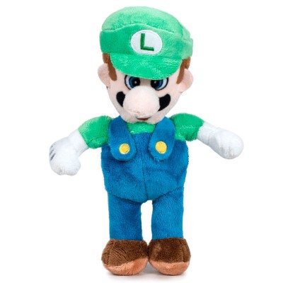 Peluche Luigi Super Mario Bros Nintendo soft 20cm