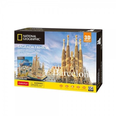 Puzzle 3D La Sagrada Familia National Geographic