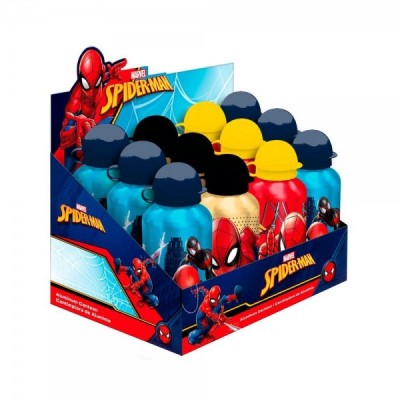 Cantimplora aluminio Spiderman Marvel surtido