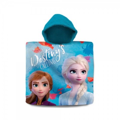 Poncho toalla Frozen 2 Disney algodon