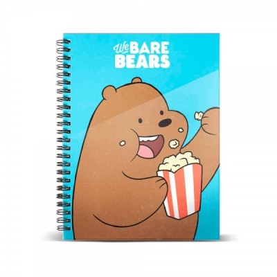 Cuaderno A5 Oso Pardo We Bare Bears