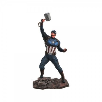 Estatua diorama Capitan America Vengadores Endgame Marvel 23cm