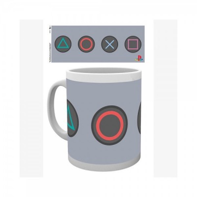Taza Playstation Buttons