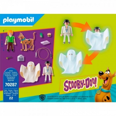 Set Scooby y Shaggy con Fantasma Scooby-Doo! Playmobil