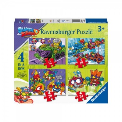 Puzzle Super Zings 12-16-20-24pz