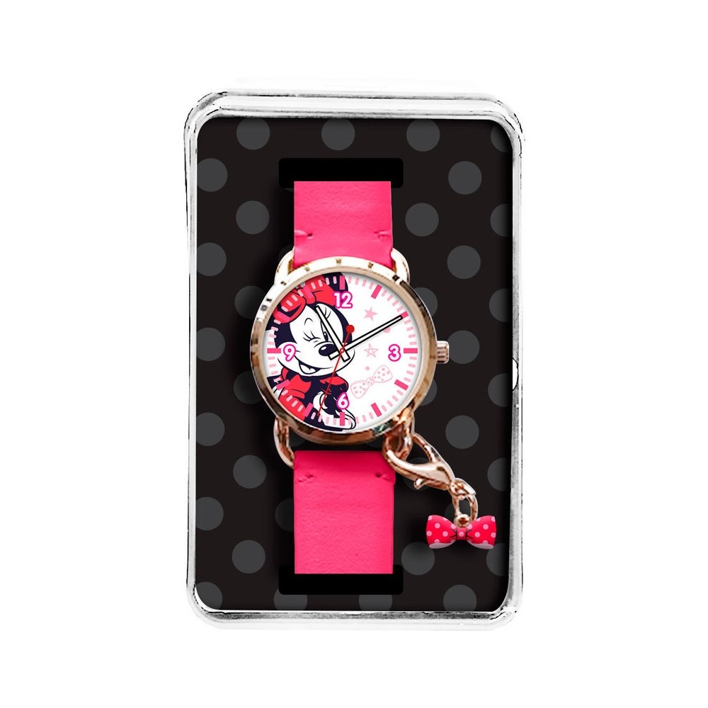 Reloj analogico charm Minnie Disney