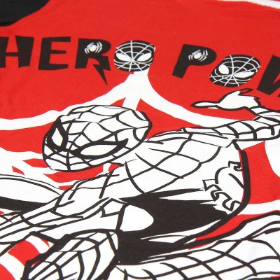 Pijama Spiderman Marvel rojo