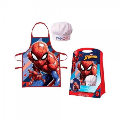 Set delantal Spiderman Marvel