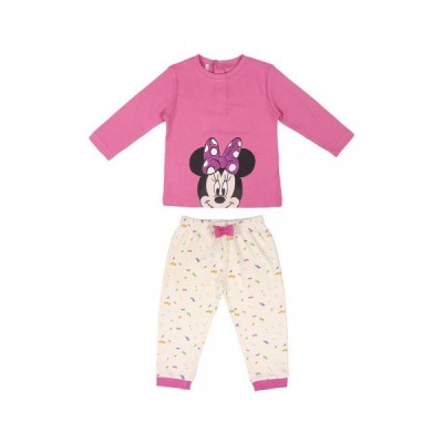 Conjunto pijama baby Minnie Disney interlock