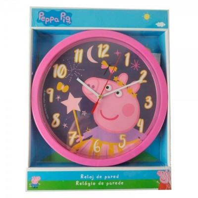 Reloj pared Peppa Pig
