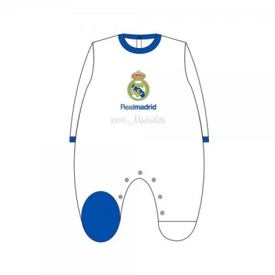 Pelele 100% Madridista Real Madrid azul