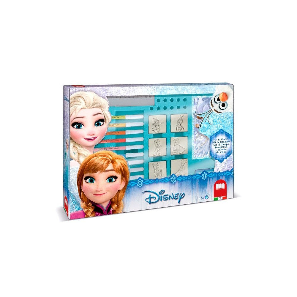 Set 7 sellos y actividades Frozen Disney