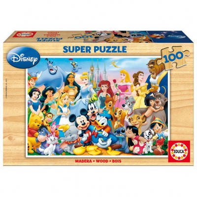 Puzzle El Maravilloso Mundo de Disney 100pz