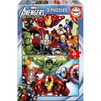 Puzzles Vengadores Avengers Marvel 2x48