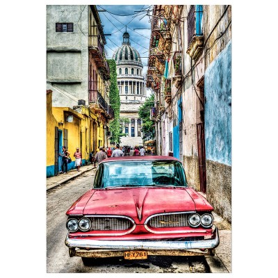 Puzzle Coche en la Habana 1000pz
