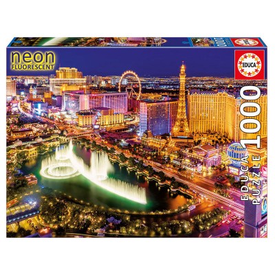 Puzzle Las Vegas neon 1000pz