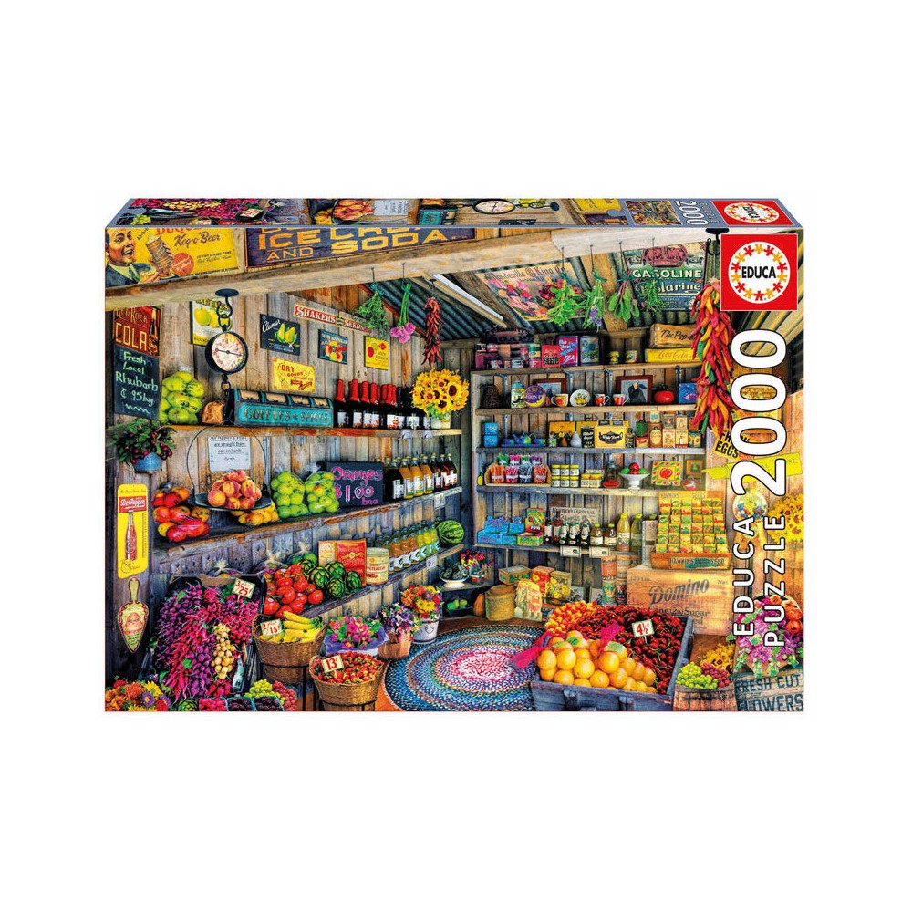 Puzzle Tienda de Comestibles 2000pz