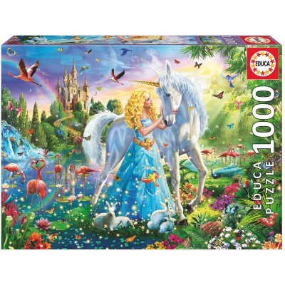 Puzzle La Princesa y el Unicornio 1000pz