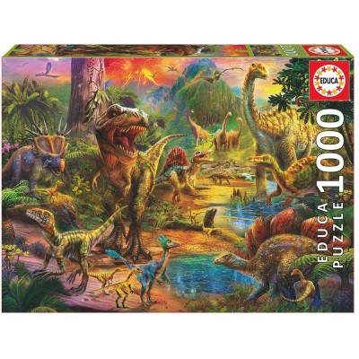 Puzzle Tierra de Dinosaurios 1000pz