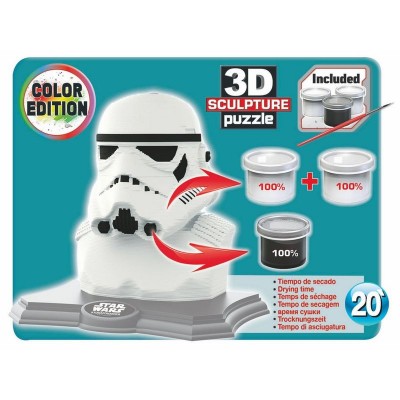 Puzzle 3D Stormtrooper Star Wars Color Edition