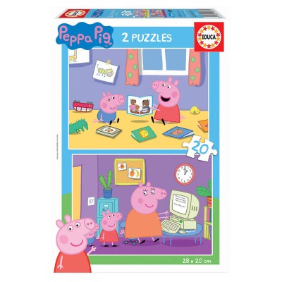 Puzzle Peppa Pig 2x20pz