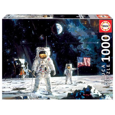 Puzzle First Men on the Moon Robert McCall 1000pz