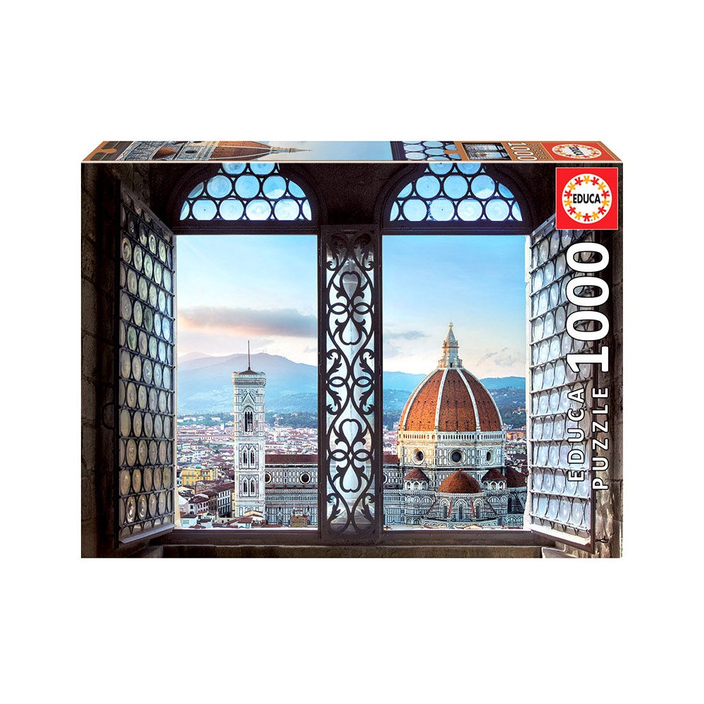 Puzzle Vistas de Florencia 1000pz