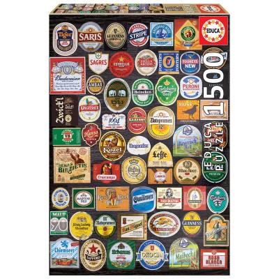 Puzzle Etiquetas de Cerveza 1500pz